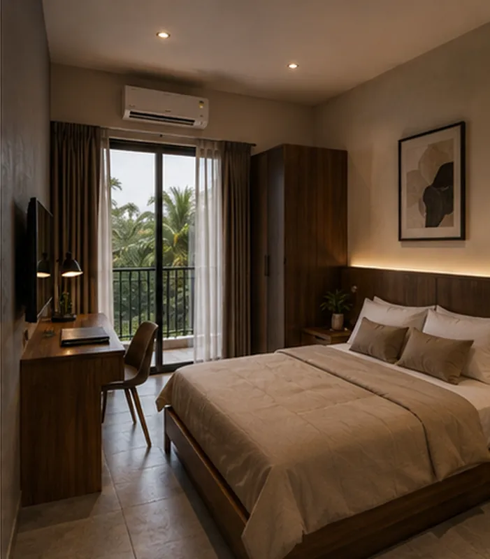 Interior Rumah Tropis Hangat